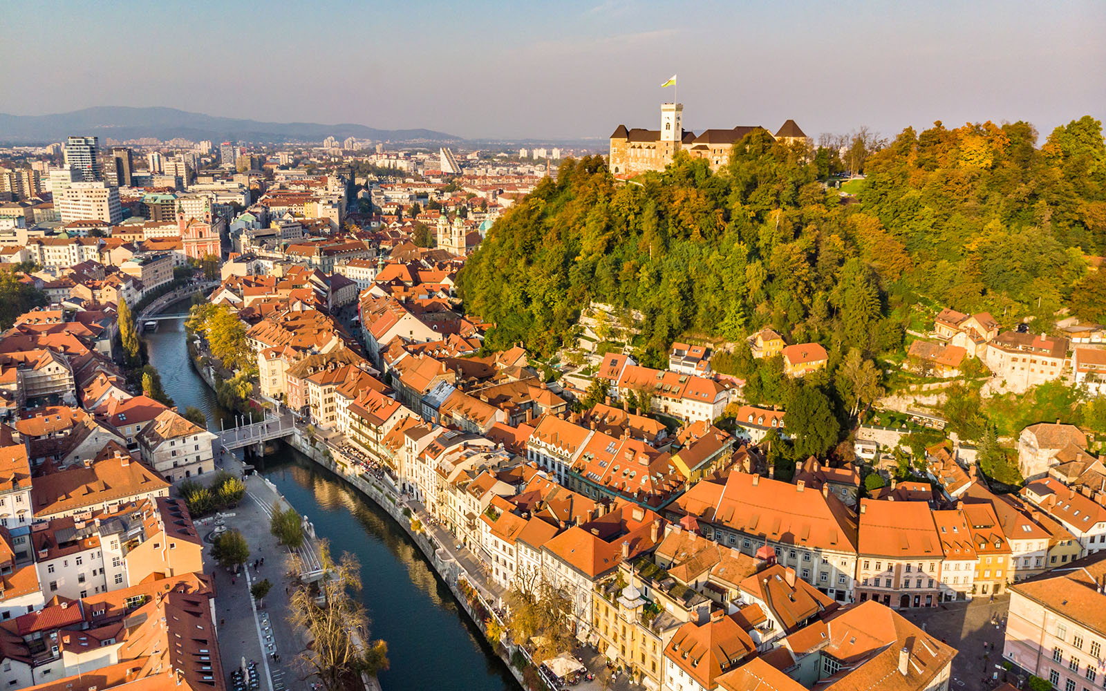 Cityscape Of Ljubljana